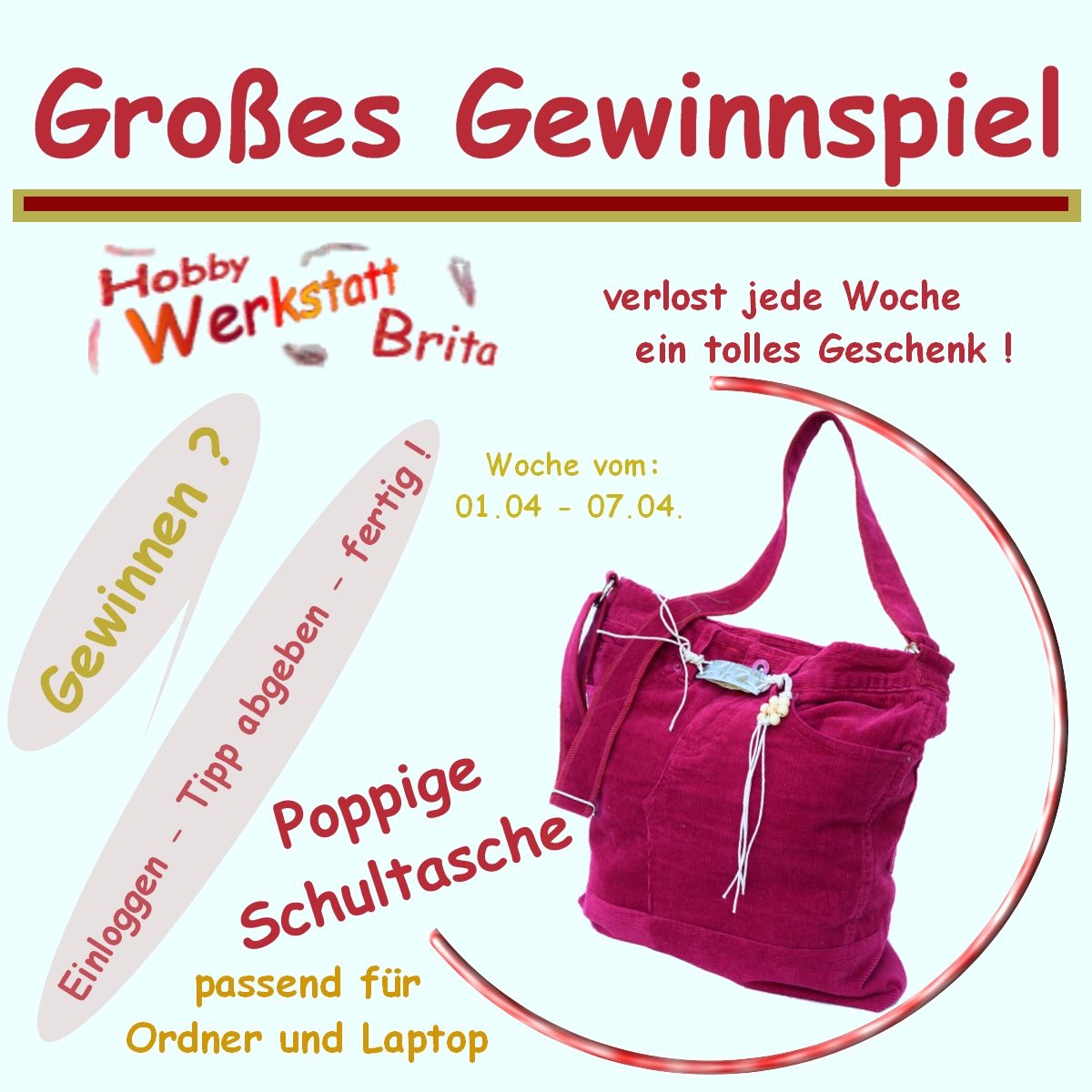 Gewinnspiel gro&szlig;