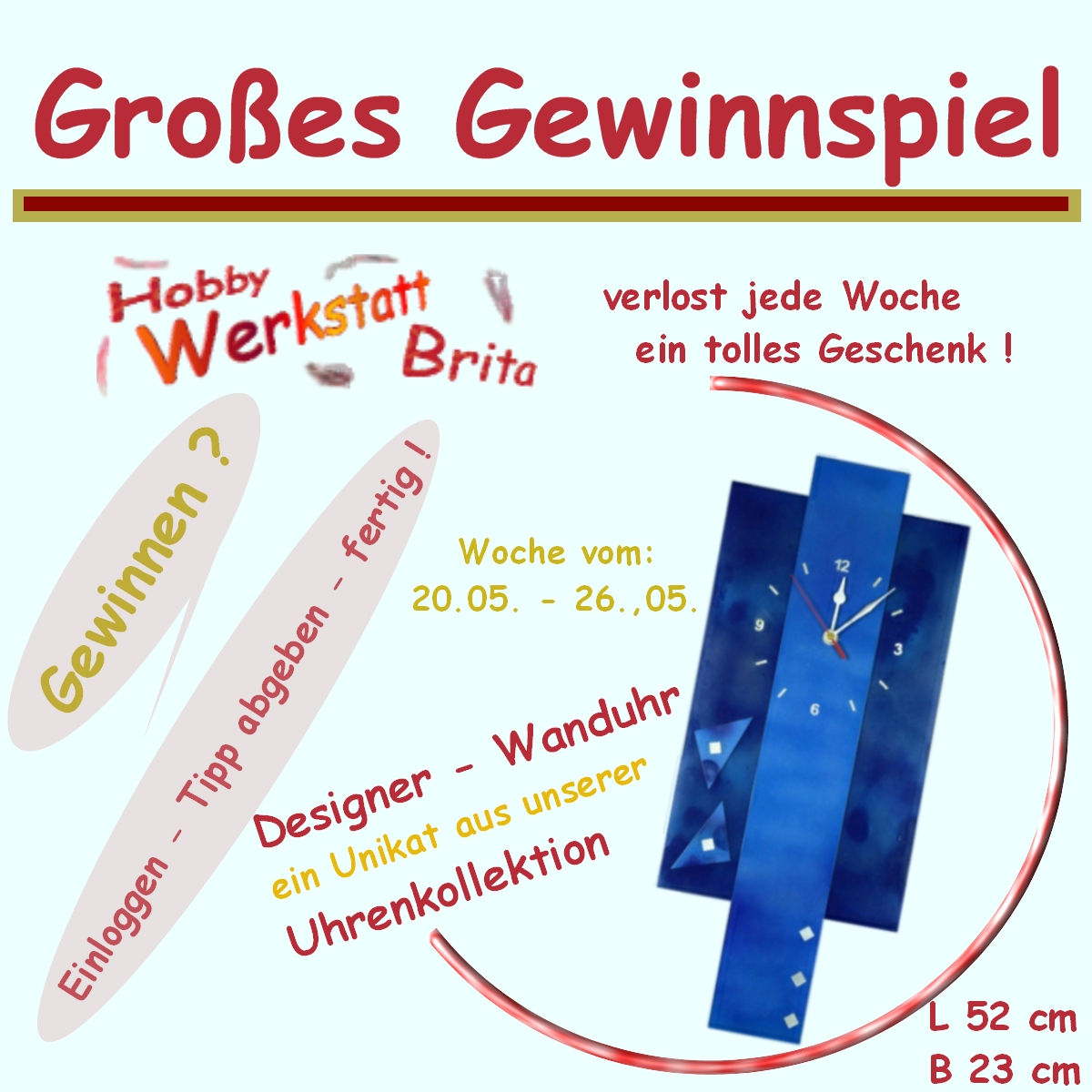 Gewinnspiel gro&szlig;